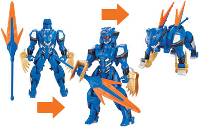 Jungle Fury - 16.5cm Animorphin`Beast Figures Jaguar