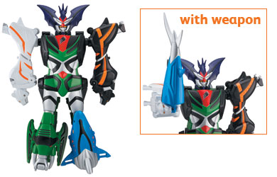 power rangers Jungle Fury - Transforming Beast Master Megazord