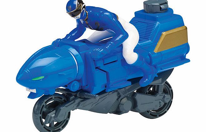 Power Rangers Megaforce Zord Cycle with Blue