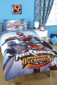 power Rangers Operation Overdrive 66in x 54in Curtains