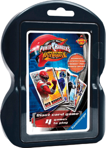 Power Rangers Operation Overdrive Giant Picture Card Game