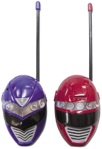power rangers Operation Overdrive Mask Walkie Talkies