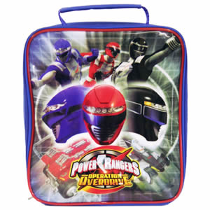 Power Rangers Overdrive Lunch Bag
