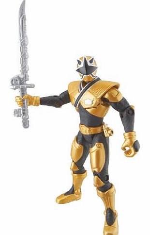 Power Rangers Power Ranger Samurai 4`` Figure Mega Ranger Gold