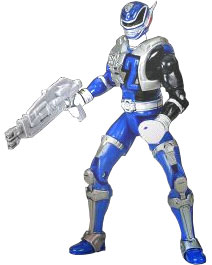 - Blue Sound Patrol Power Ranger