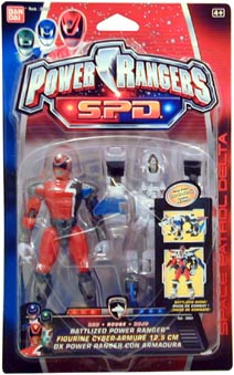 - Red Battlized Power Ranger