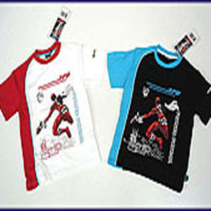 Power Rangers SPD T-Shirt Age 4 (Blue & Black)