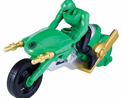 Power Rangers Super Megaforce Green Cycle With