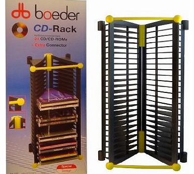 Power Star boeder CD-RACK CD / DVD Rack Grey
