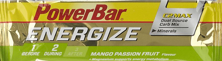Powerbar Energize Bar Mango 25 x 55g - 25 x 55g