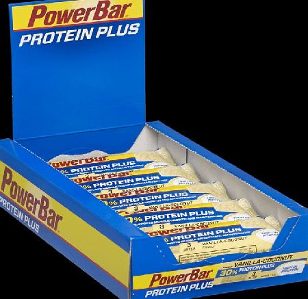 Powerbar ProteinPlus Vanilla Coconut Bar - 15 x
