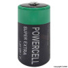 Powercell UM1 D-Size 1.5V Batteries Pack of 6