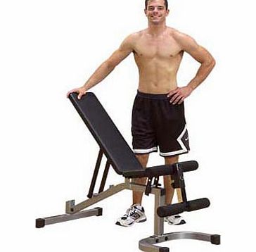 Powerline Flat/Inc/Dec Bench (Grey)