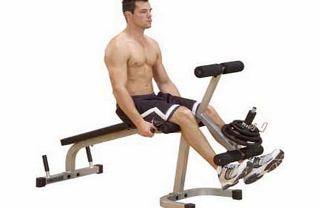 Powerline Leg Ext/Curl Bench(Grey)