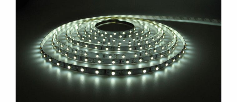 PowerPax UK 1m 12V LED Strip Cool White with 2.1mm Input