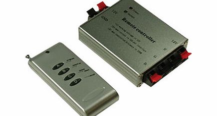 PowerPax UK RF RGB Controller 12VDC 6A per Channel with