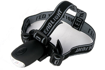 PowerPlus BAT Wind Up Head Torch