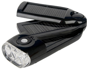 PowerPlus EagleTriple Wing Solar Charger LED Flashlight and Powerbank - SPECIAL