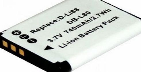 PowerSmart Replacement Camcorder Battery for SANYO Xacti VPC-CG102BK, VPC-CG21, VPC-CG88, VPC-GH2, VPC-GH3, VPC-GH4, VPC-PD1, VPC-PD2BK, SANYO Xacti DMX-CG11, VPC-CA100, VPC-CA102, VPC-CG100, VPC-CG10