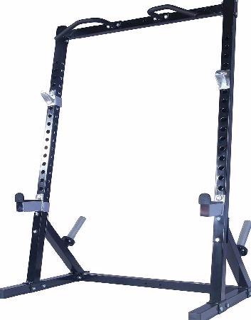 Powertec Workbench Half Rack - Black