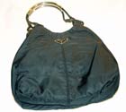 Prada Black Material Handbag