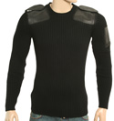 Prada Black Ribbed Close Fitting Sweater