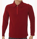 Prada Deep Red 1/4 Zip Fleece