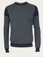 PRADA KNITWEAR NAVY WHITE 50 EU PR7-U-SMM534-VWX