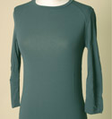 Prada Ladies Prada Dark Grey Long Sleeve Lightweight Top