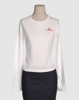 PRADA LUNA ROSSA TOP WEAR Long sleeve t-shirts WOMEN on YOOX.COM