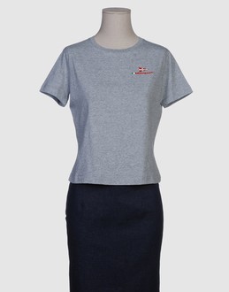 PRADA LUNA ROSSA TOP WEAR Short sleeve t-shirts WOMEN on YOOX.COM