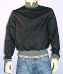 Prada Mens Black Cotton Bomber Jacket