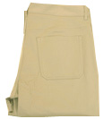 Prada Mens Prada Beige Cotton Mix Button Fly Trousers - 34 Leg