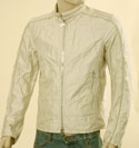 Prada Mens Prada Light Beige Shorter Length Lightweight Jacket