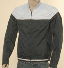 Prada Mens Prada Navy & Light Blue Lightweight Nylon Jacket