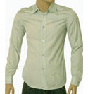 Prada Mint Green Long Sleeve Cotton Shirt