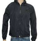 Prada Navy Lightweight Hooded Jacket