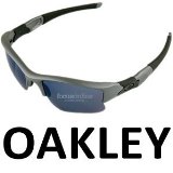 Prada OAKLEY Flak Jacket XLJ Sunglasses - Dark Grey / Ice - 03-916