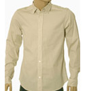 Prada Stone Long Sleeve Cotton Shirt