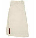 Prada White Cotton Shorts