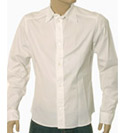 Prada White Long Sleeve Cotton Shirt