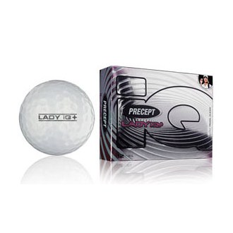 Precept Lady IQ  Pearl White Golf Balls (12