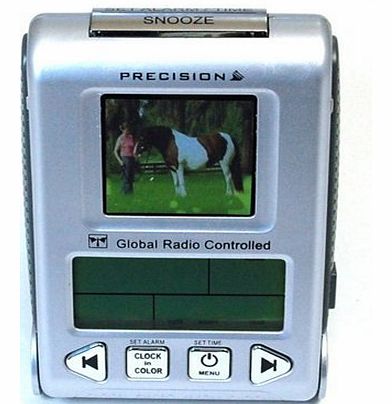 Precision Global Radio Controlled Alam Clock- Digital Photo Frame