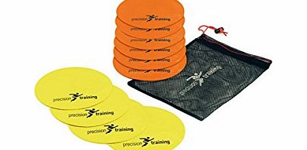 Precision Round Flat Marke Discs - White, 21 cm