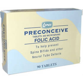 Preconceive Folic Acid Tablets 400mcg