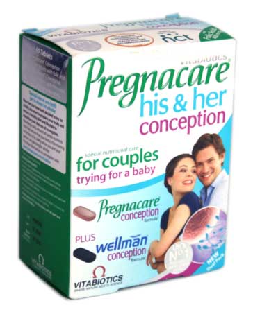 Pregnacare His And Hers Conception 60 Tablet