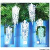 Premier 20 White Large L.E.D Icicle Lights 9.75Mtr