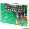 Premier 40 Bulbs Coloured Outdoor Christmas Lights