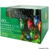 Premier 80 Bulbs Multi-Coloured Outdoor