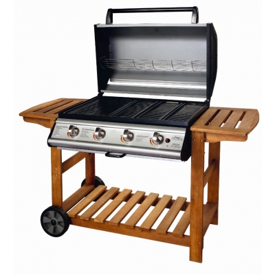 Adelaide Roaster 4 Burner Gas Barbecue with Hood